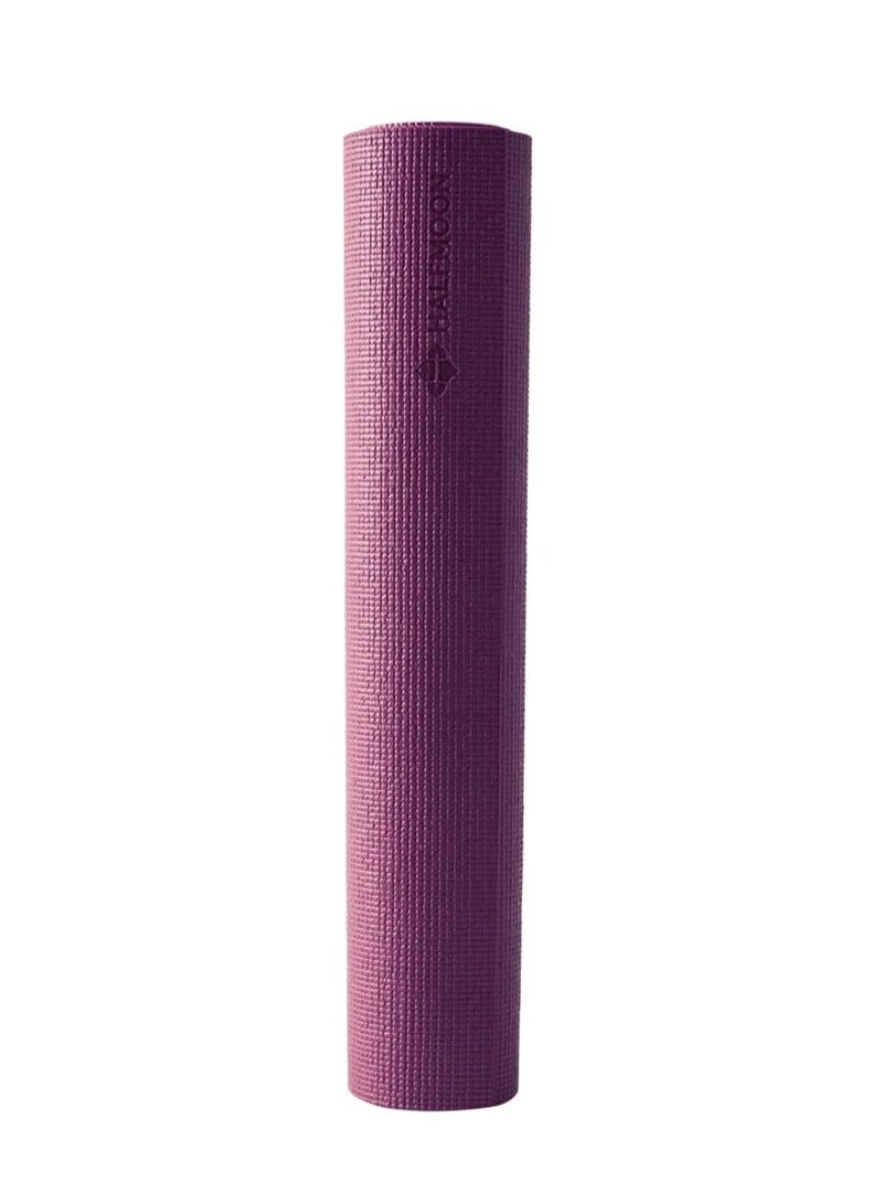 HALFMOON Essential Studio Yoga Mat, 24-Inch x 72-Inch Size, Plum - Image 2