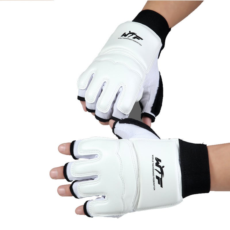 Custom Taekwondo Gear Half-Finger Gloves for Adults  KidsShort Wrist Gloves Short Wrist Gloves