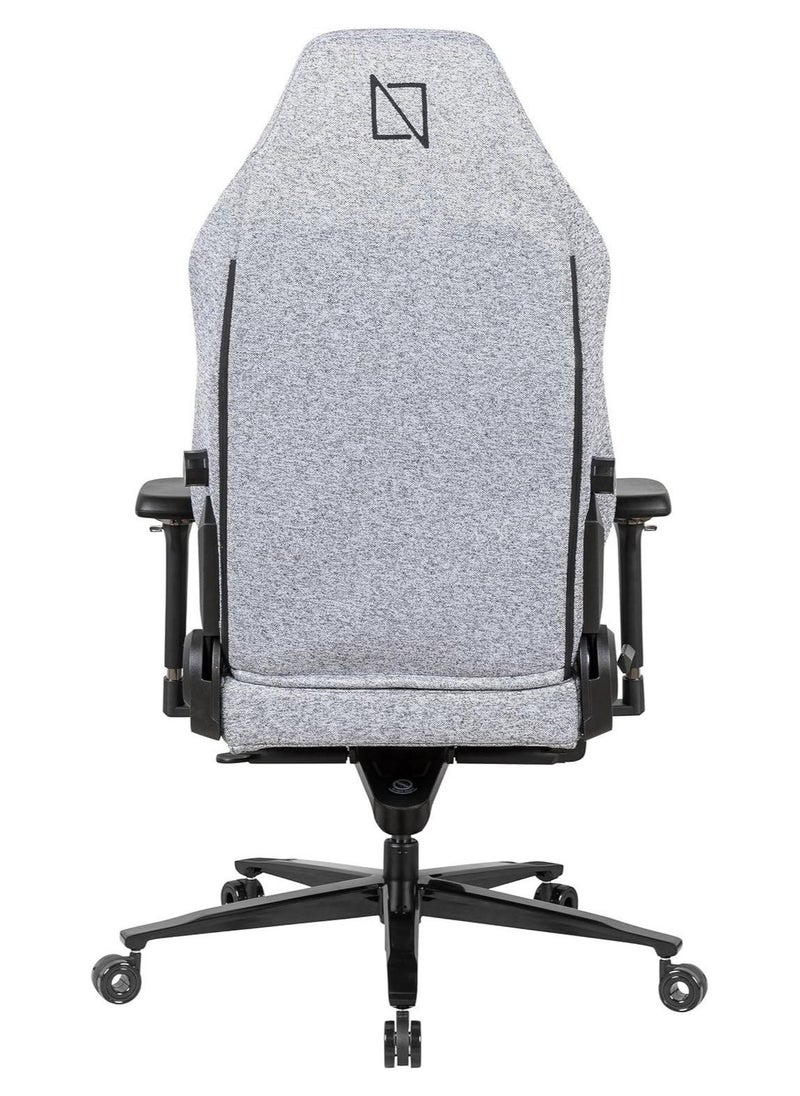 navo - Apex Pro Max Ultra Weave High Back Gaming Chair, Lumbar Support, 4D Armrests, Magnetic Headrest, 155° Backrest Recline, 180kg Weight Capacity, Ultra Grey | APEX-PROMAX-UG - Image 1