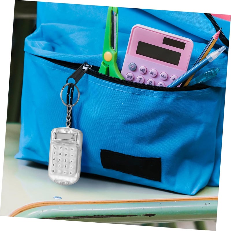 3pcs Portable Pocket Electronic Calculator with Display for Students Home and Office Use - Image 5