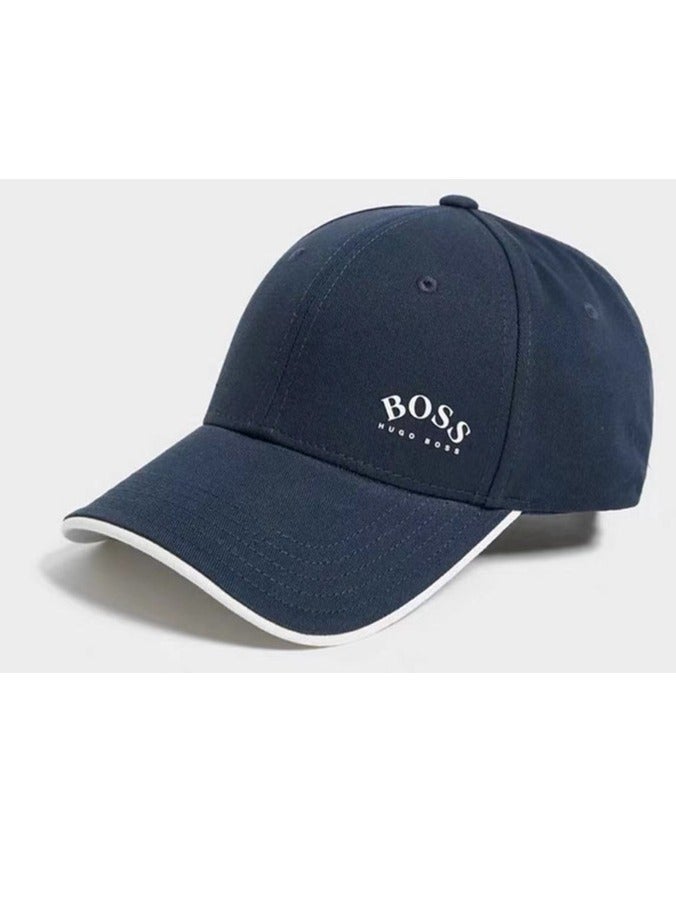 Generic BOSS Mens Curved Logo Cotton Twil Hat Baseball Cap - Image 1