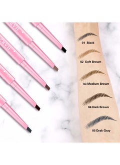 NIYET 1 Count Eyebrow Pencil, For Daily Brow Makeup, Long-Lasting Waterproof & Sweatproof  - Image 3