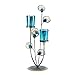 Gallery of Light 10015949 Peacock Plume Candleholder Multicolor - Image 3