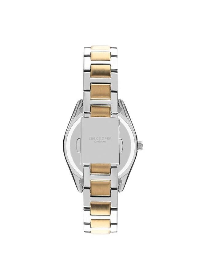 Lee Cooper Lee Cooper LC07450.230 Women's Analog Display Watch & Metal Strap Silver
