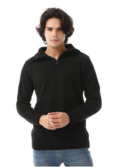 Andora Upper Zipper Through Long Sleeves Pullover  - Image 1