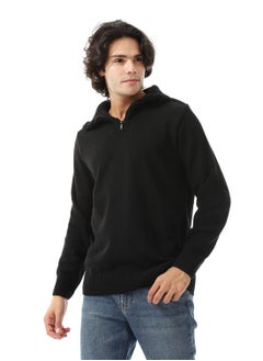Andora Upper Zipper Through Long Sleeves Pullover  - Image 2