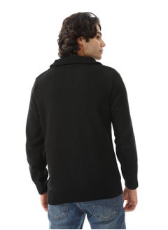 Andora Upper Zipper Through Long Sleeves Pullover  - Image 3