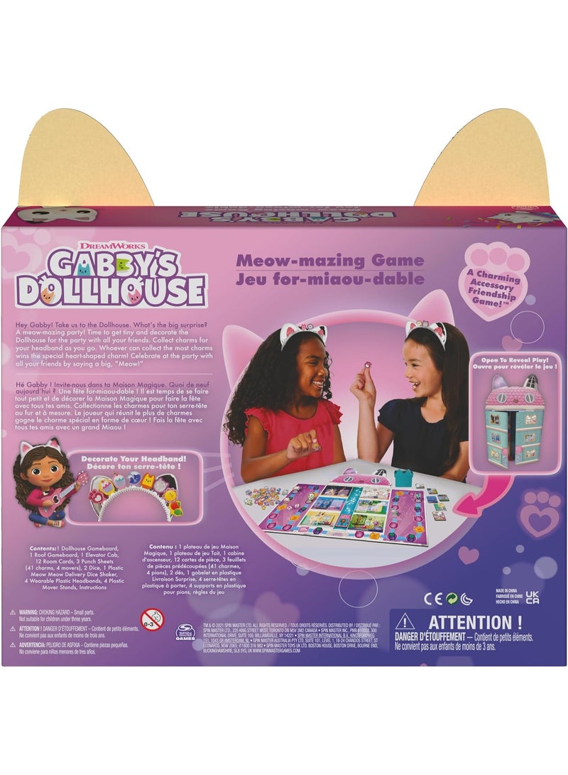 Gabby's Doll House Meow-Mazing Dollhouse Game 6065769 - Image 3