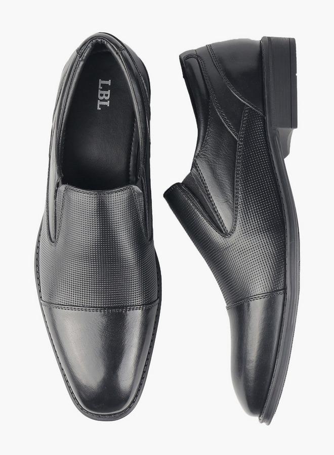 LBL by Shoexpress Men Slip-On Leather Loafers - Image 1