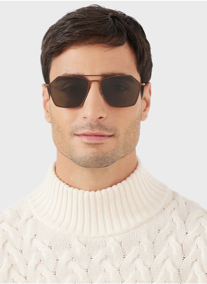 30Sundays - Figaro Rectangular   Sunglasses - Image 1
