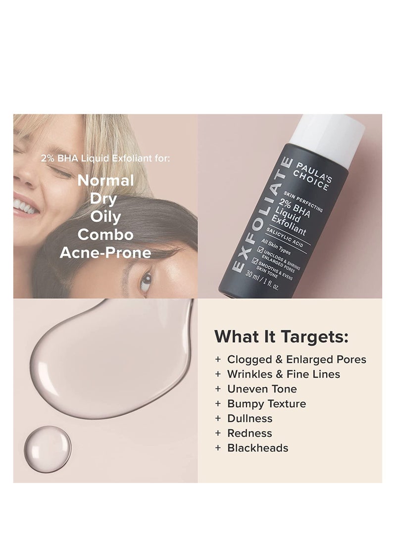 PAULA'S CHOICE Paulas Choice Skin Perfecting 2%  BHA Liquid Salicylic Acid Exfoliant 30 ML - Image 2