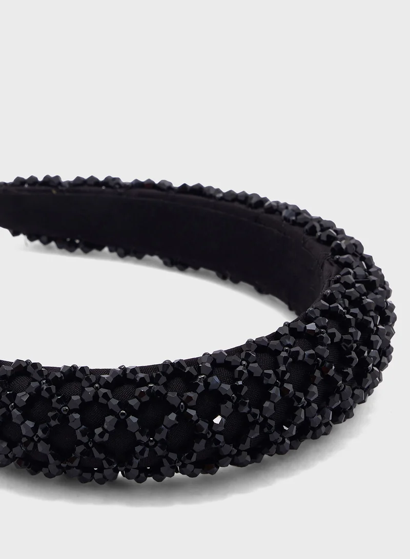 ايلا ليمتد اديشن Beaded Padded Headband