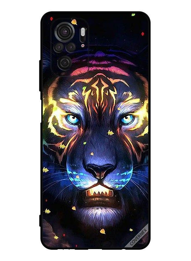 Covernex Protective Case Cover For Xiaomi Redmi Note 10S 4g Lion Art Clip - Image 1