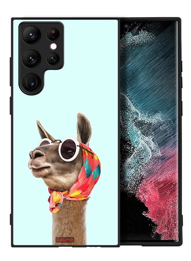 Tolwak Samsung Galaxy S22 Ultra 5G Protective Case Cover Cute Stylish Camel - Image 2