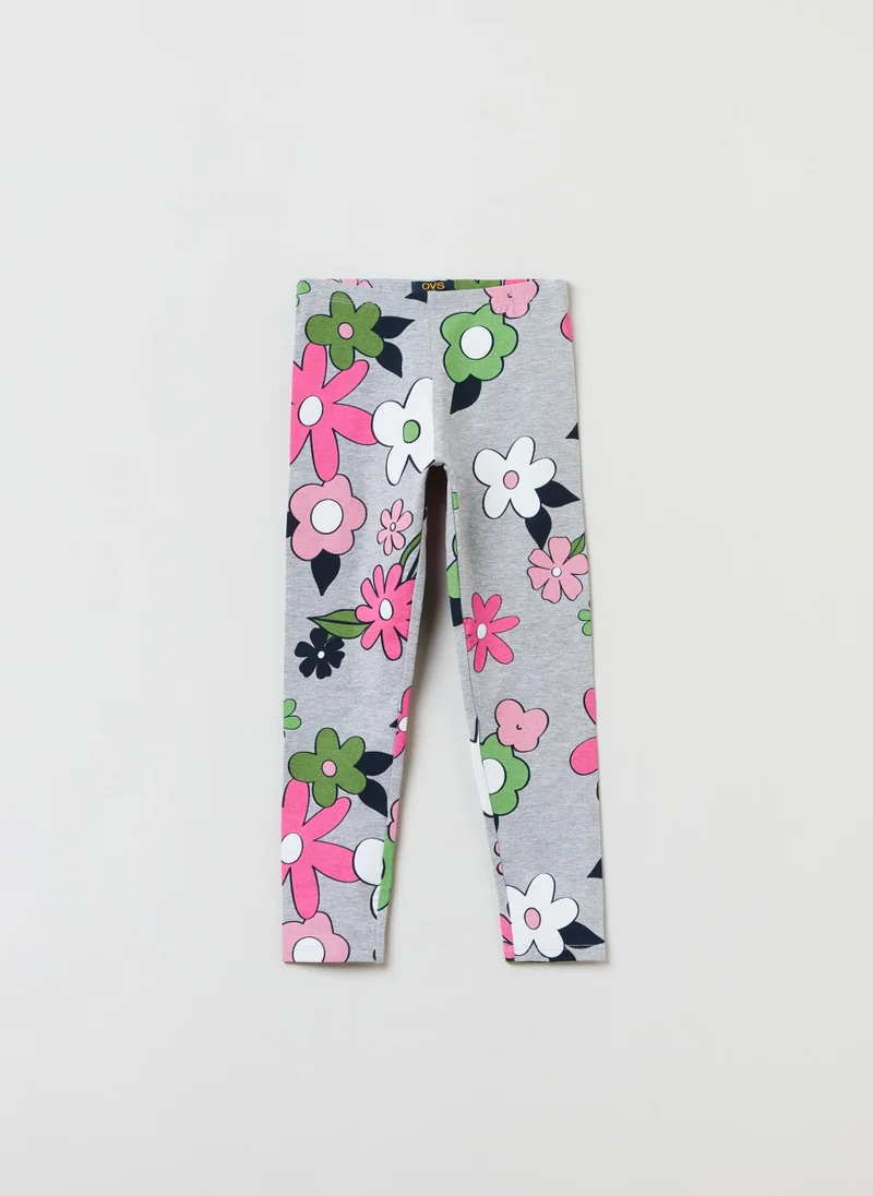 Ovs Ovs Girls Flower Printed Legging