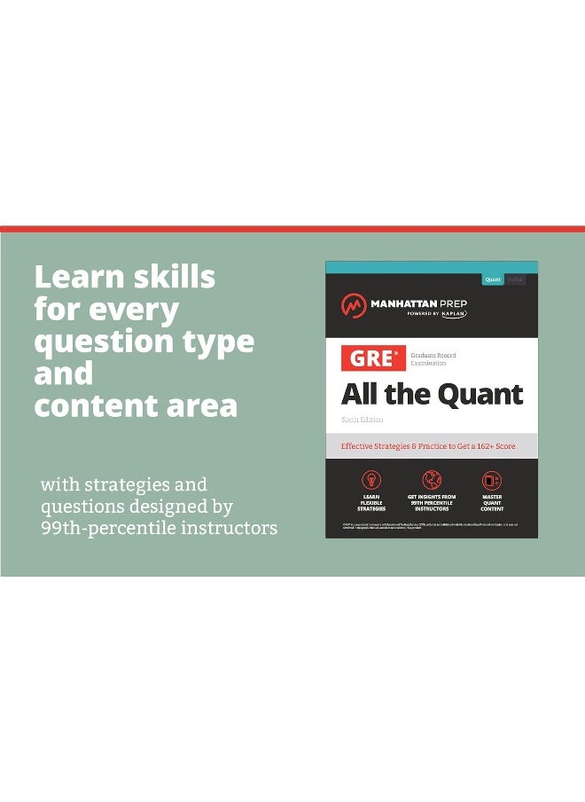 null - GRE All the Quant: Effective Strategies & Practice from 99th Percentile Instructors - Image 1