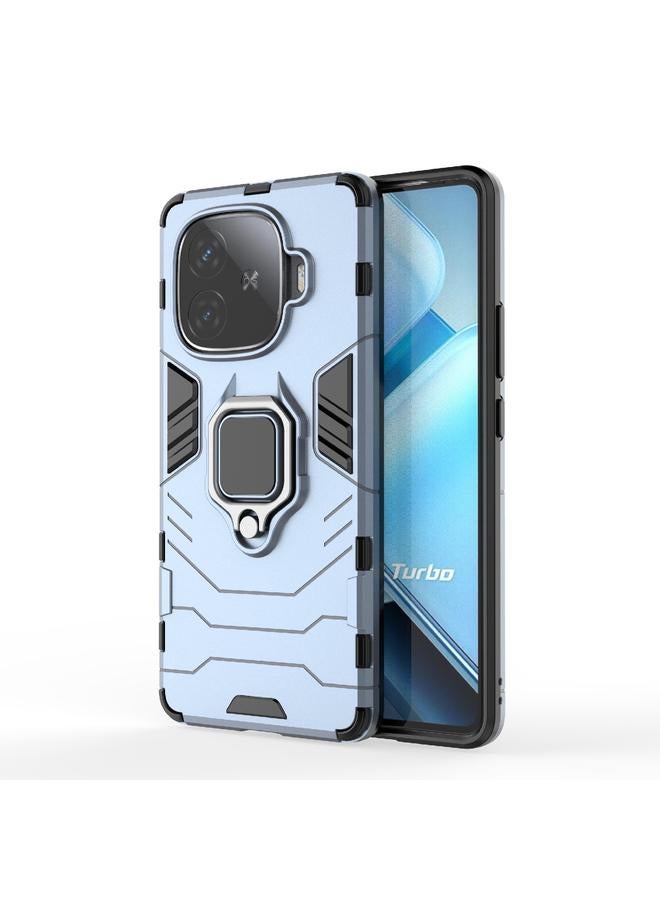 The Bros Case For vivo iQOO Z9 Turbo 5G Shockproof PC + TPU Holder Phone Case