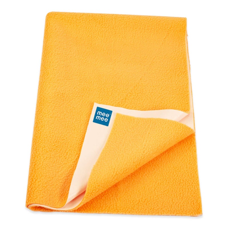 mee mee Mee Mee's Total Dry and Breathable Mattress Protector Mat (Orange) (264.0mm L X 51.0mm W) - Image 1
