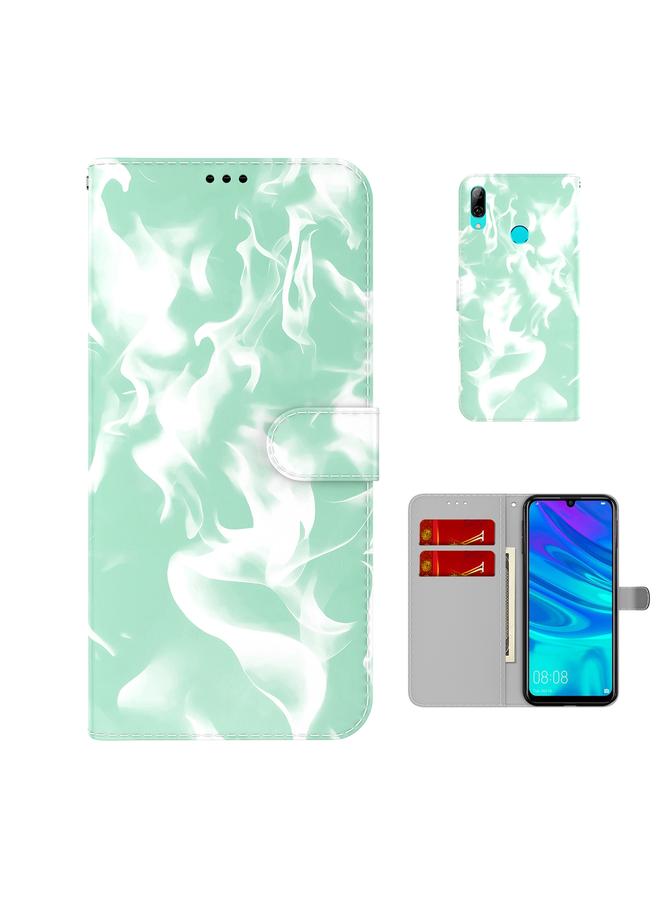 Zaboon Case For Huawei P smart 2019 / Honor 10 Lite Cloud Fog Pattern Horizontal Flip Leather Case with Holder & Card Slot & Wallet - Image 1