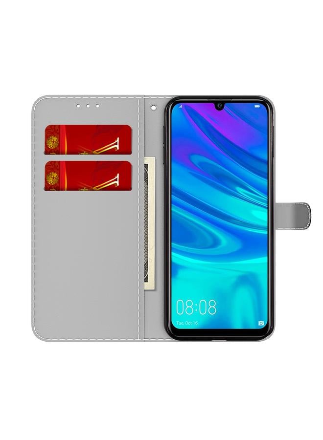 Zaboon Case For Huawei P smart 2019 / Honor 10 Lite Cloud Fog Pattern Horizontal Flip Leather Case with Holder & Card Slot & Wallet - Image 4