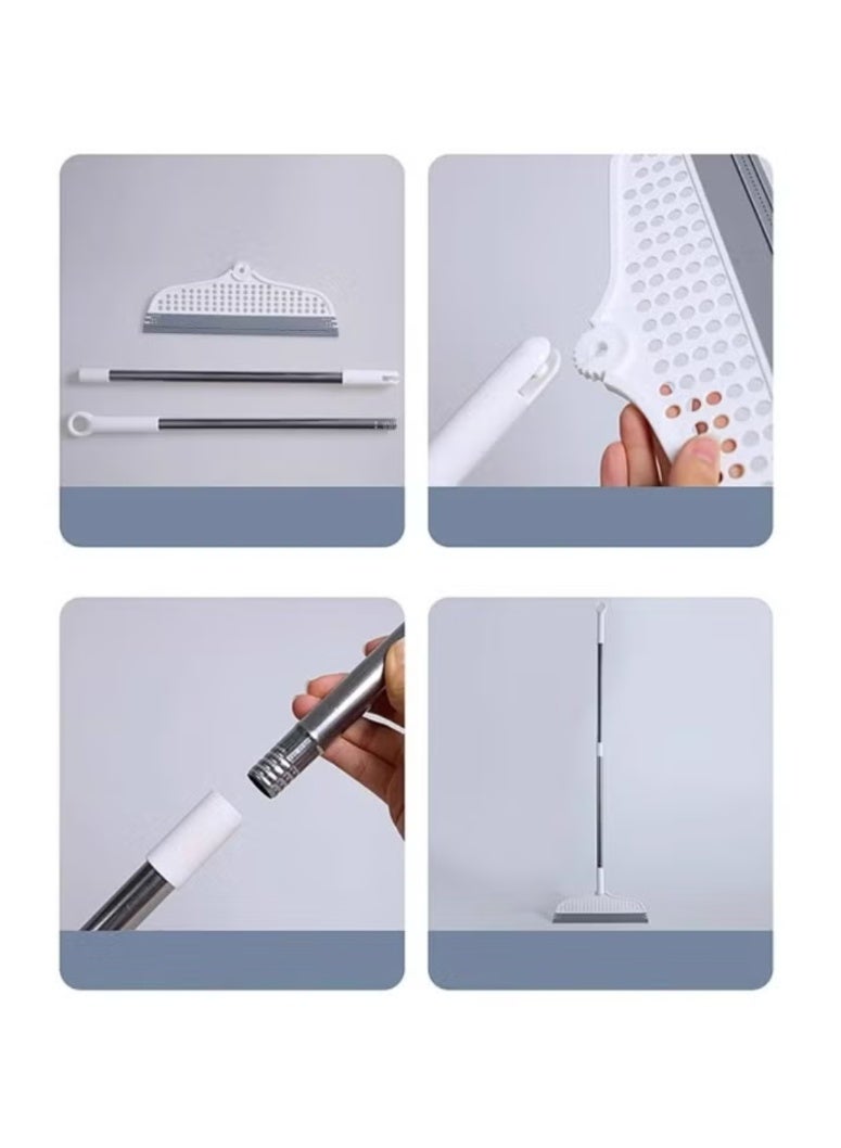 Easy Dry Multifunction Silicone Magic Broom, Tile Marble Hair Fur Glass for Floor Cleaning, Living Room, Kitchen, Bathroom- The Glass - Image 3