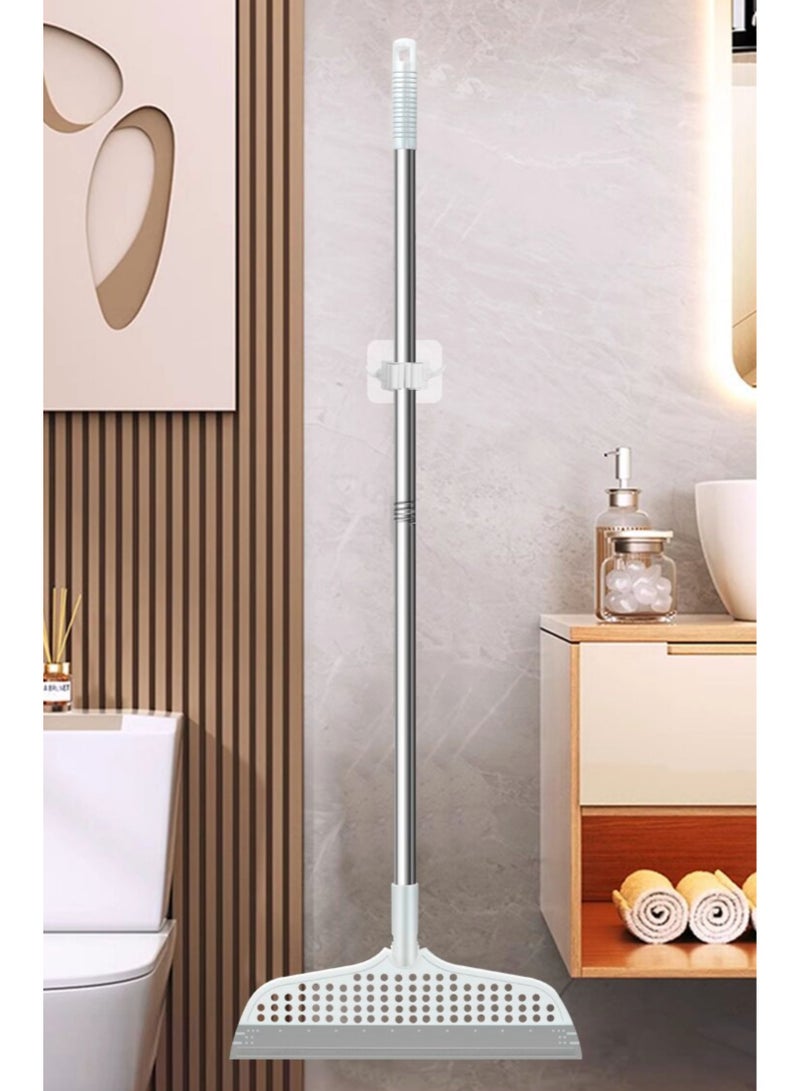Easy Dry Multifunction Silicone Magic Broom, Tile Marble Hair Fur Glass for Floor Cleaning, Living Room, Kitchen, Bathroom- The Glass - Image 1