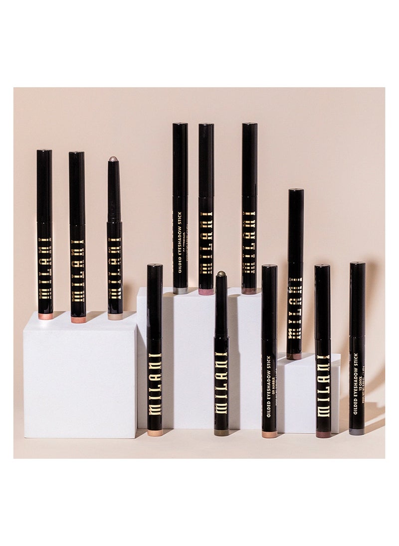 MILANI - Milani Gilded Eyeshadow Sticks - 210 Onyx - Image 1