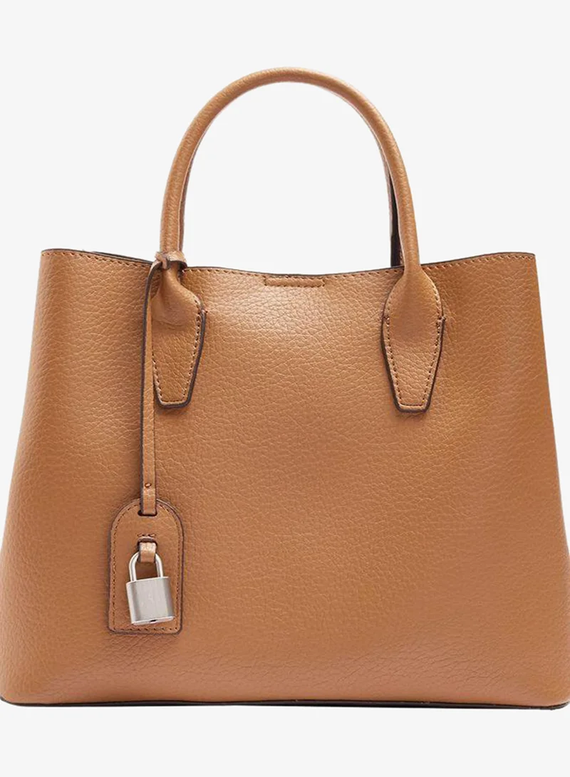Tote Bag With Texture And Hanging