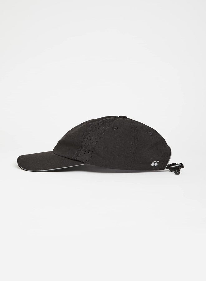 Sweaty Betty Women's Swiftie Run Performance Hat Hat, Black, One Size - Image 4