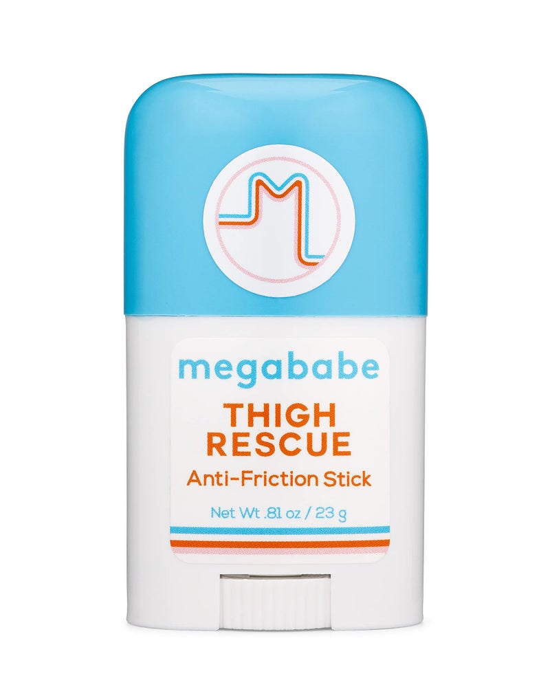 Megababe Thigh Rescue Anti-Chafe Stick | Prevents skin chafe & irritation | Thighs, arms, bra-lines & more | 0.81 oz (Pack of 1) - Image 1