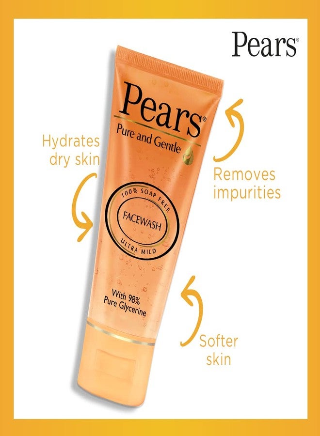PEARS Pure and Gentle Daily Cleansing Facewash, 150 g & Pears Naturale Nourishing Coconut Water Bodywash, 250 ml - Image 3