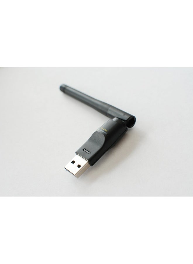 Panda Wireless® Mid Range 150Mbps Wireless N Usb Adapter W/ 2Dbi Antenna - Win Xp/Vista/7/8/10/11, Mint, Ubuntu, Mx Linux, Manjaro, Fedora, Centos, Kali Linux And Raspbian