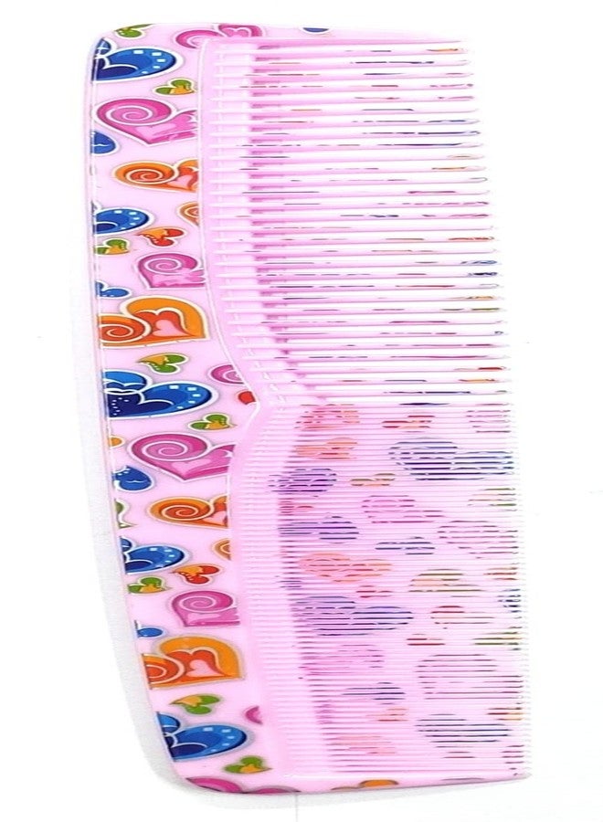 Maple Dressing Detangling Printed Hair Comb Combo Set for Women, Men, Girls (Multicolour), Pack of 4 - Image 5