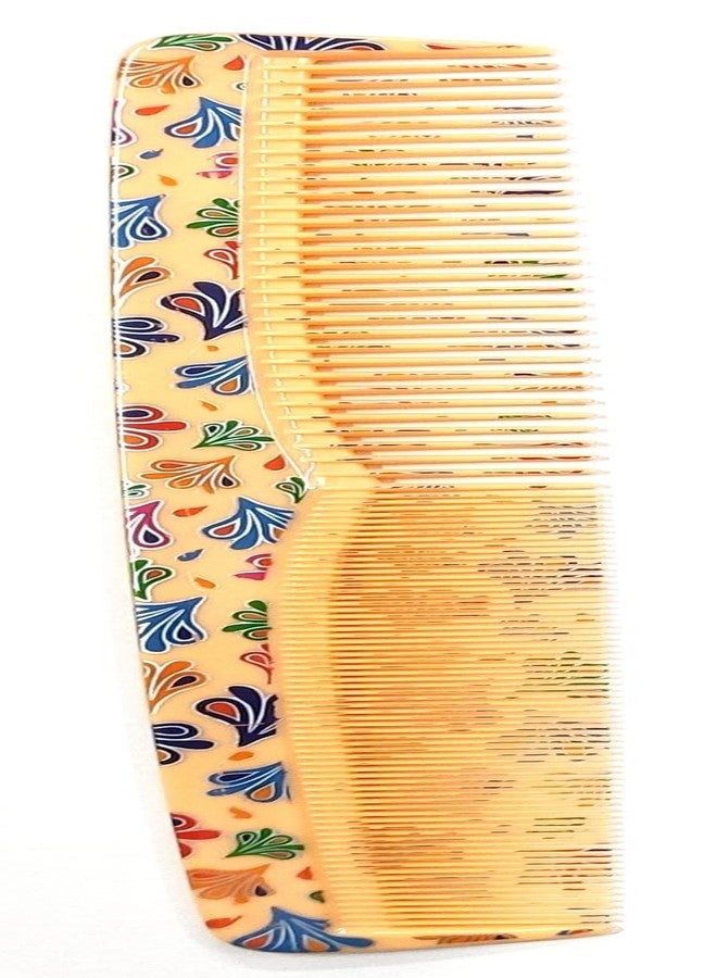 Maple Dressing Detangling Printed Hair Comb Combo Set for Women, Men, Girls (Multicolour), Pack of 4 - Image 4