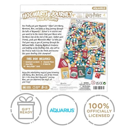 Aquarius Harry Potter Journey Board Game Fun for Kids Adults Officially Licensed Harry Potter Merchandise Collectibles - Image 5