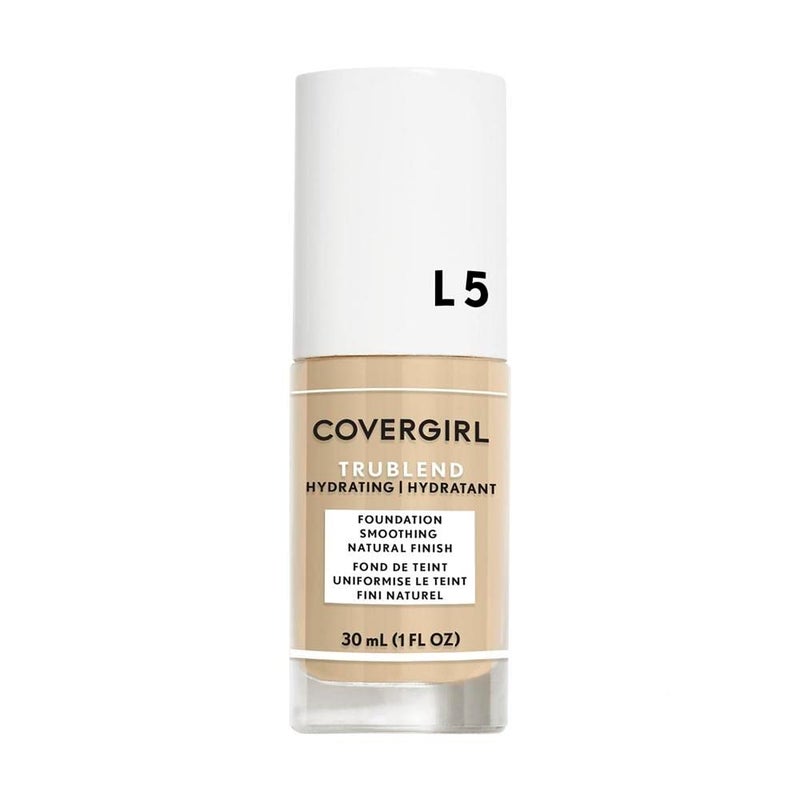 Covergirl Trublend Liquid Makeup Foundation, L5 Creamy Natural, 1 Fluid Ounce - Image 1