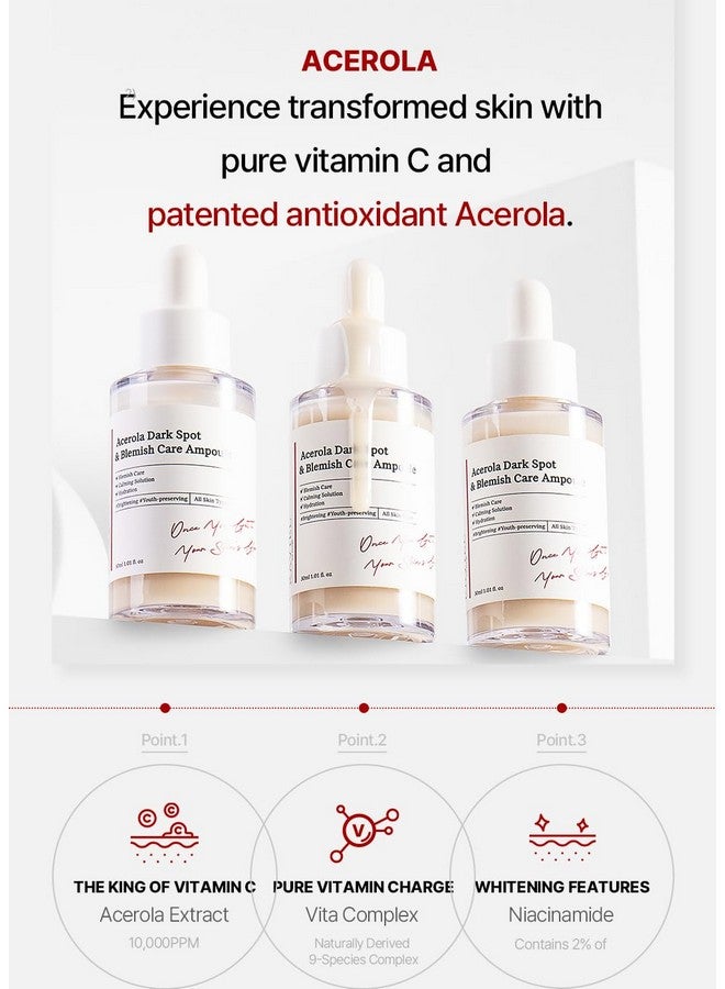 RAVIEL Acerola Dark Spot & Blemish Ampoule (1.01 Fl. Oz.) - Image 3