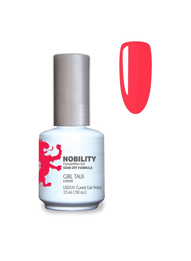 Lechat Gel Nail Polish 15 ml, Long Lasting, Chip Resistant, Requires Drying Under UV Led Lamp Girl Talk Nbgp102