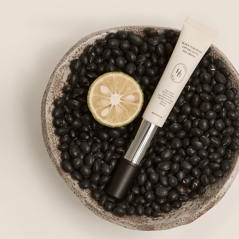HEVEBLUE Black Yuja Bean Lifting Auto Eye Cream - Sensitive Skin, Vegan, Hypoallergenic, Korean Skincare, Wrinkle Care Device, Vibration Face Massage, Anti Aging, Collagen, Vibrating - Image 3