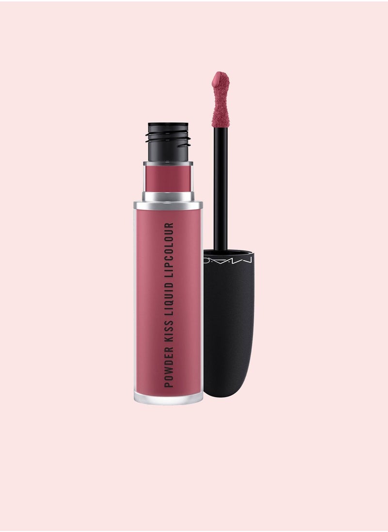 MAC Cosmetics PWDR KISS LQD LIPCLR-MOR 5ML/.17FLOZ  - Image 1