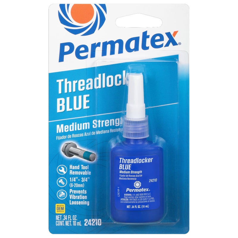 Permatex 24210 10 ml Bottle Medium Strength Threadlocker Blue - Image 5