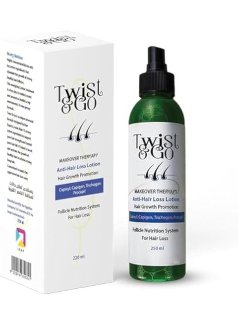 لوشن مضاد لتساقط الشعر - 250 مل، من تويست اند جو