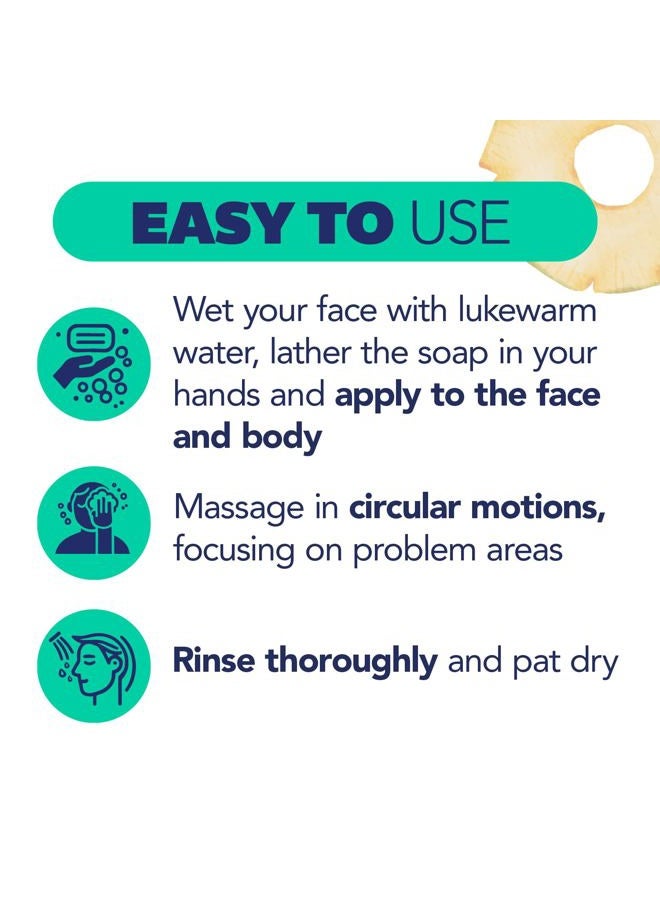 ASEPXIA PINA EXFOLIATING SOAP BAR - Image 5