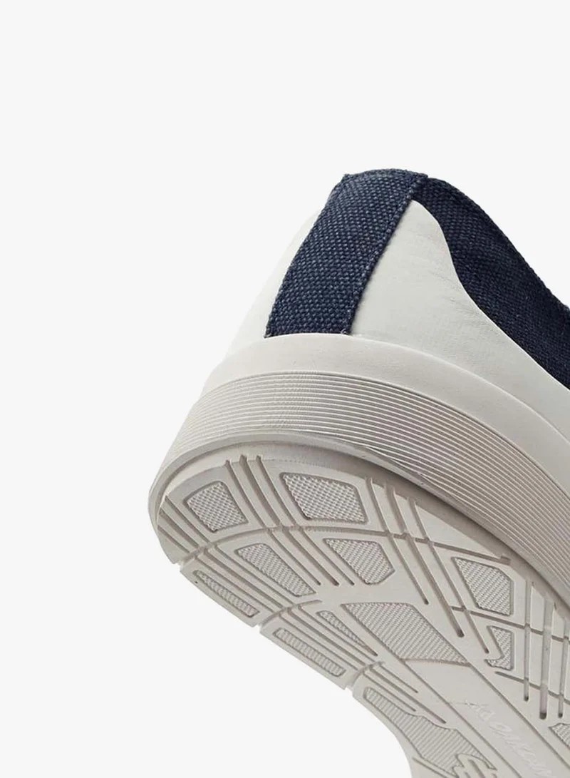 Oaklan By Shoexpress NAVY Men Lace-Up Canvas Sneakers for Men | Best Price UAE