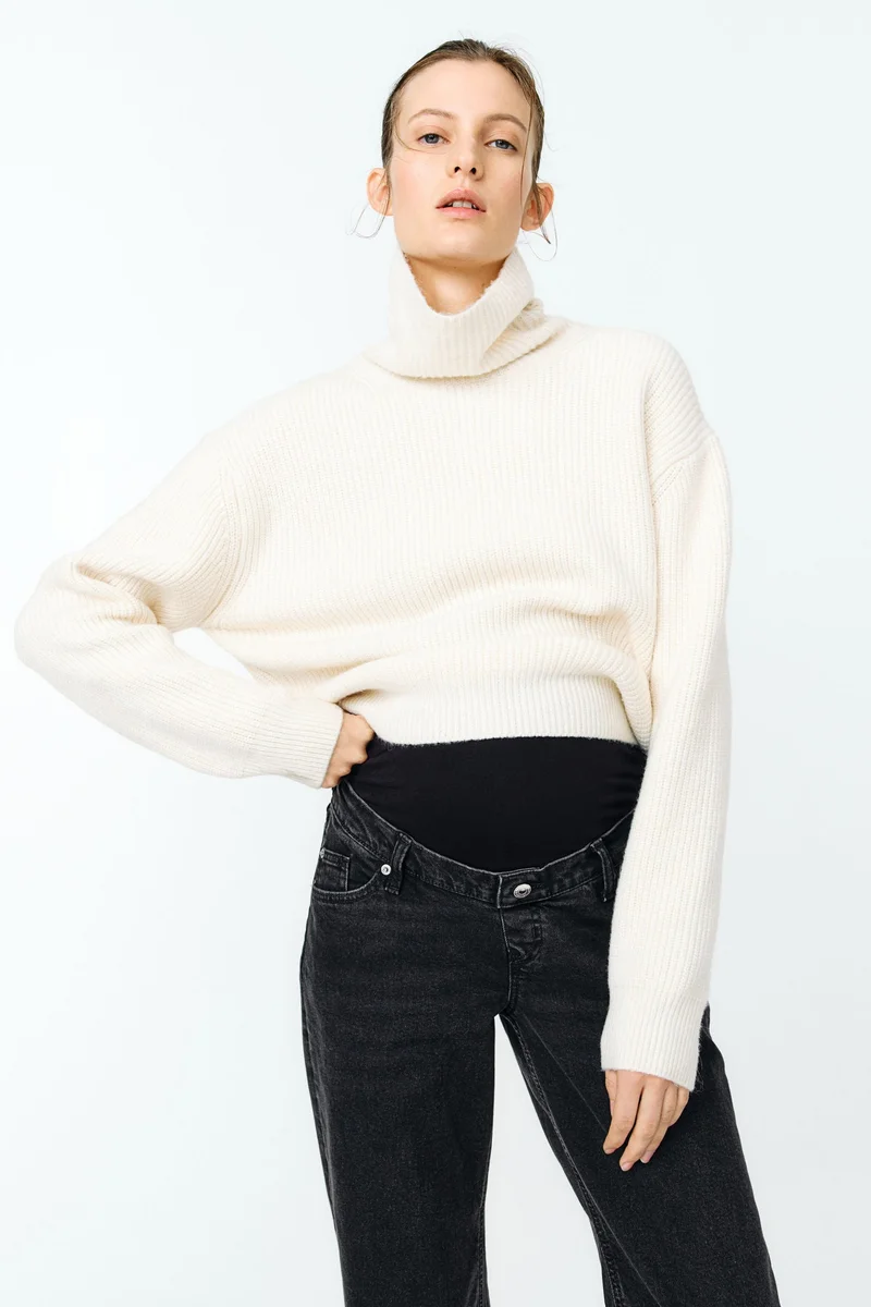 H&M MAMA Straight jeans