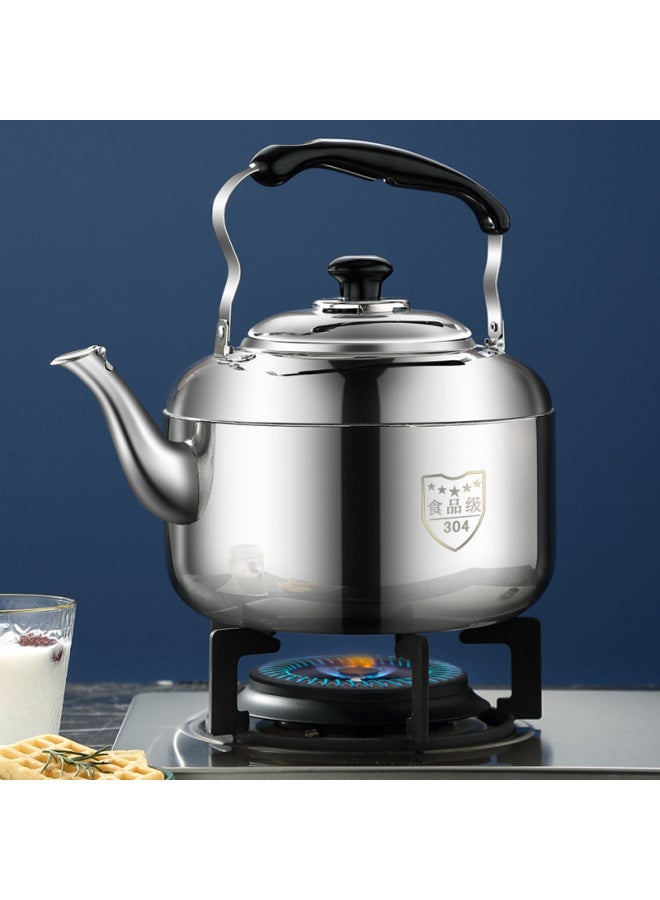 304 Stainless Steel Kettle Household Large Capacity Teapot Open Fire Induction Cooker Gas Gas Kettle Boiler-Capacity:7l Extra Thick Naruto Water Kettle  - Image 3
