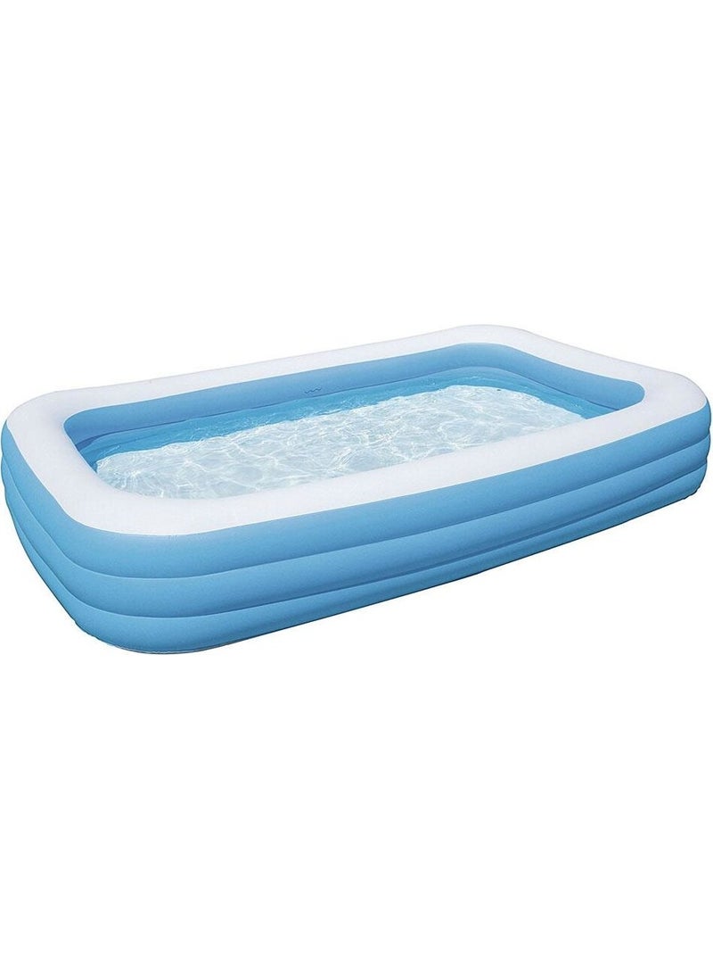 54009 Deluxe Rectangular Inflatable Family Pool with Water Pump - pzsku/ZF197380E38B245B15B59Z/45/_/1725722206/63975c39-d98c-4a04-99ba-4340f9ead867