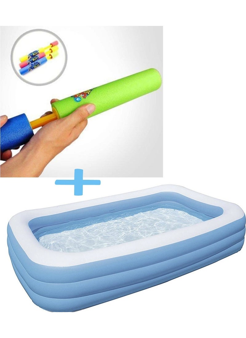 54009 Deluxe Rectangular Inflatable Family Pool with Water Pump - pzsku/ZF197380E38B245B15B59Z/45/_/1730888072/83411d66-b716-4f3f-9c2c-e409644c3b9b