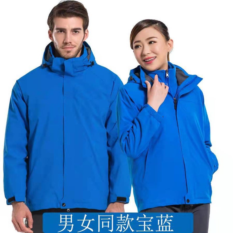 Charge Clothing Sapphire Blue New Way Work Clothes Custom Printed Logo Advertising Shirt Cultural Shirt To Figure Printing Embroidery - Image 2