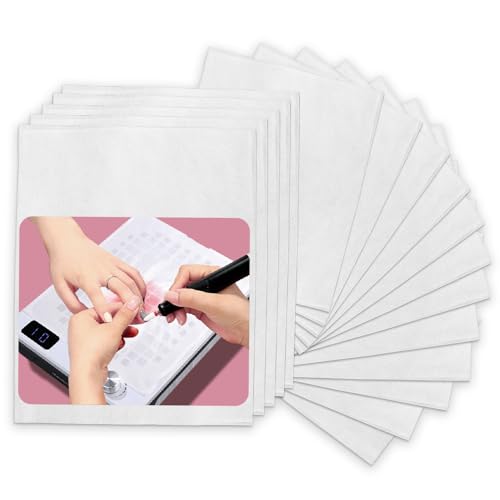 RAQEHO 200 Nail Dust Collector Filter - Disposable Nail Fan Filter Paper Nail Vacuum Dust Filter Sheet for Nail Vacuum Cleaner Nail Filter Dust Collector Nail Accessories for Nail Salon Technician - Image 1